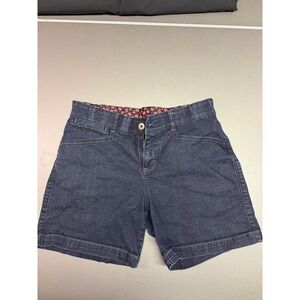 Lee Sinfully Soft Denim Shorts Womens 8 Stretch vacation casual y2k collegecore